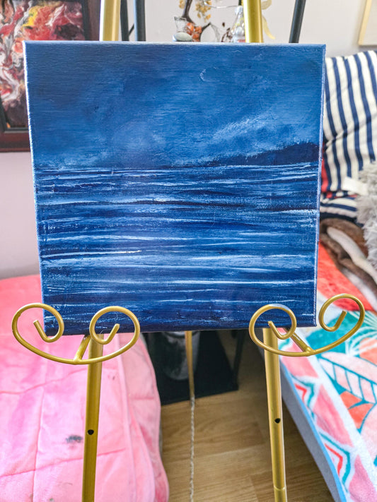 The Arrival 8 x 8 Original Painting