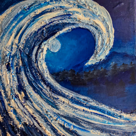 Midnight Wave 8 x 8
