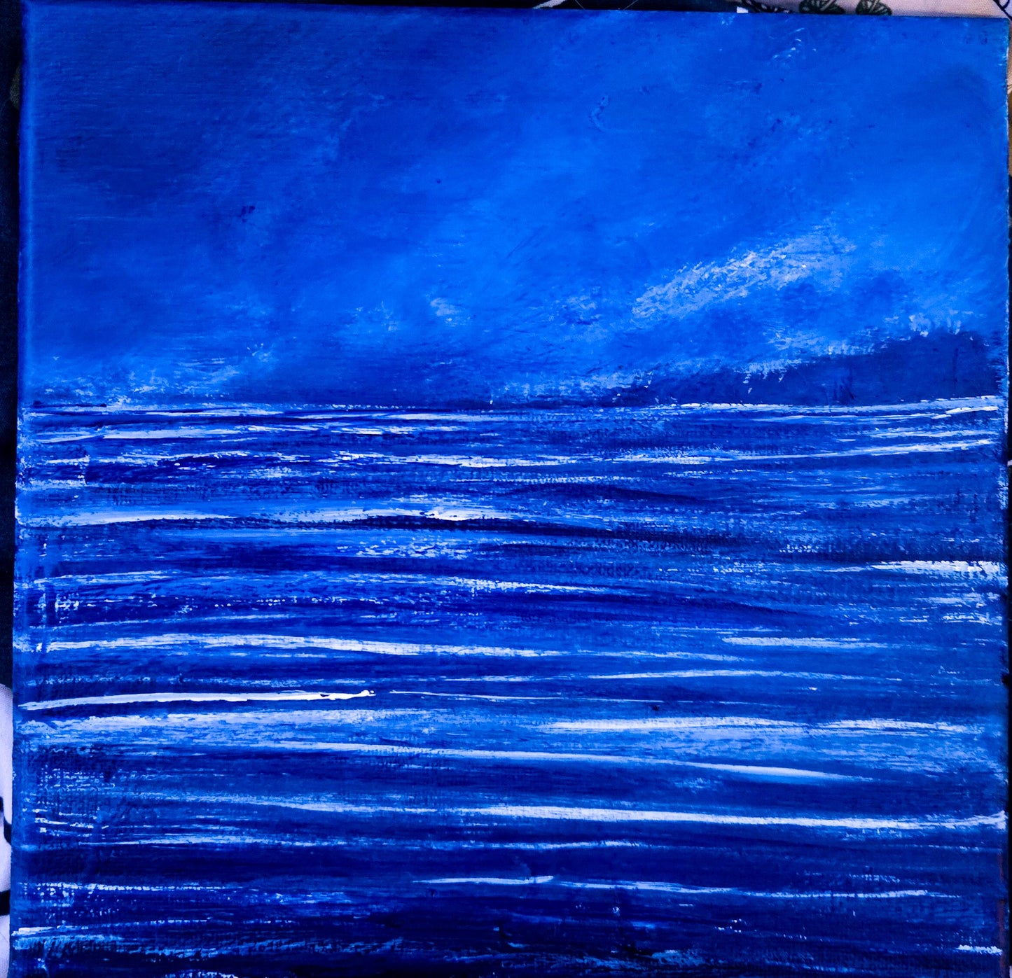 The Arrival 8 x 8 Original Painting