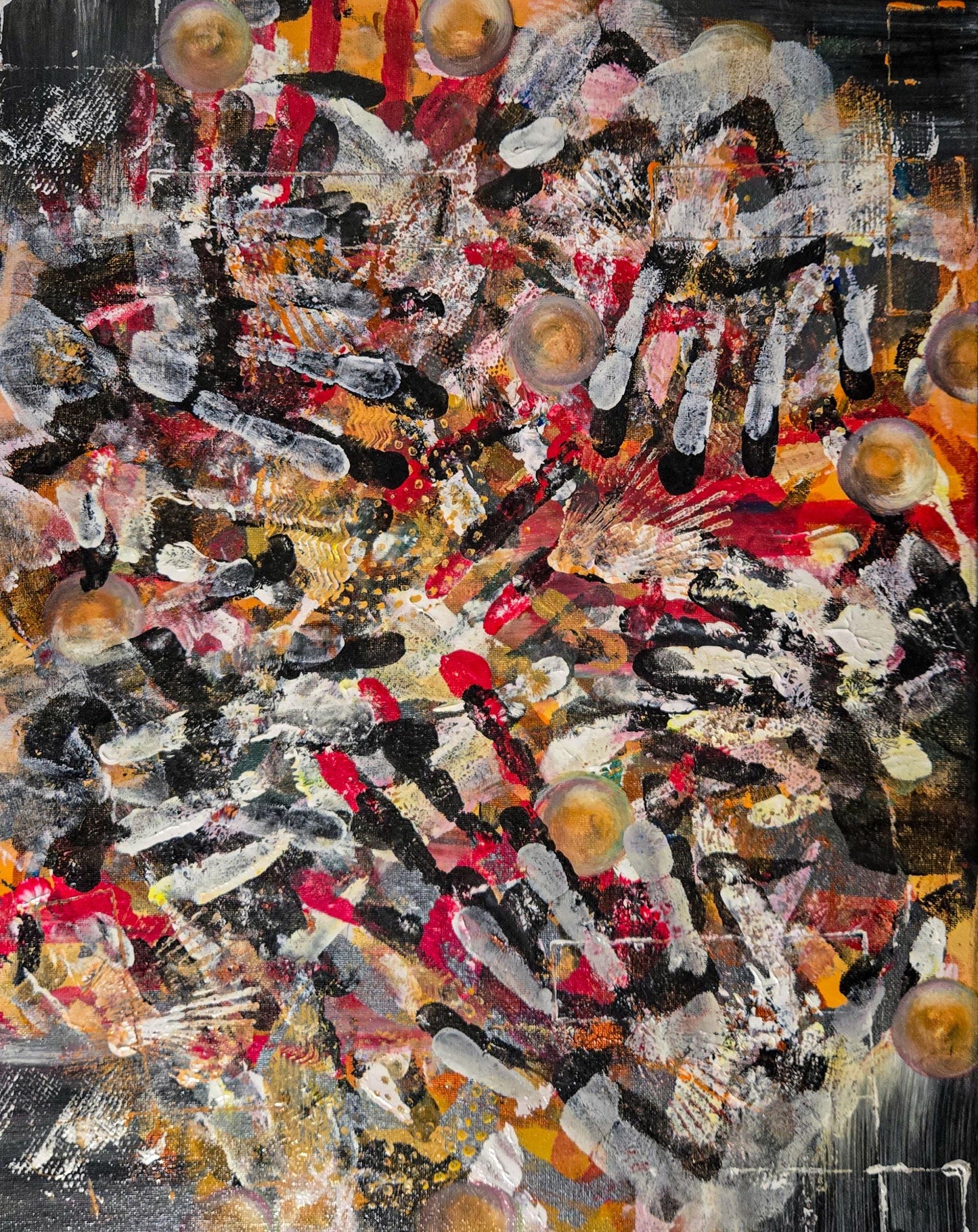 How Touching Original Painting